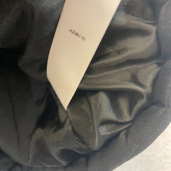 Susan Graver Black Quilted Puffer Coat Womens Small S Removable Faux Fur Hood - Picture 13 of 16